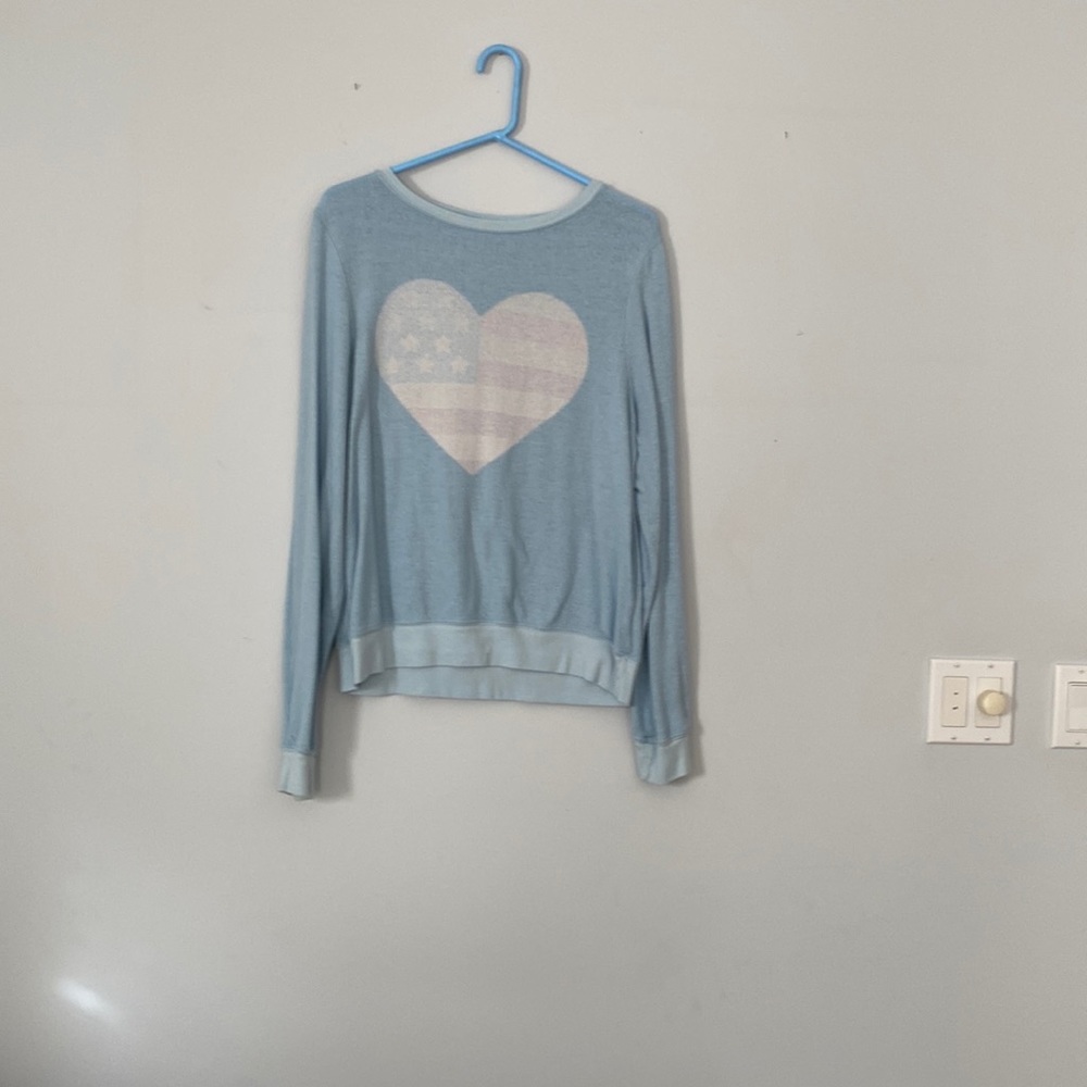 Wildfox sweatshirt in blue